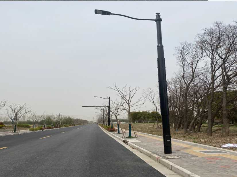 涞水县上海综合杆 太阳能路灯工程